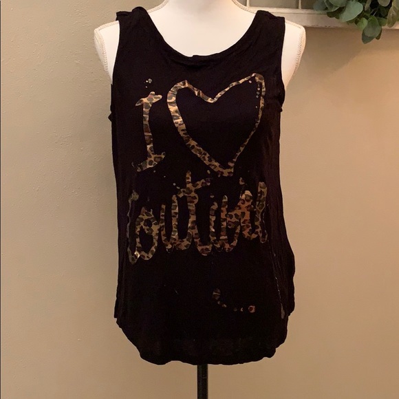 Juicy Couture Tops - **5/$25 Juicy leopard splatter tank
